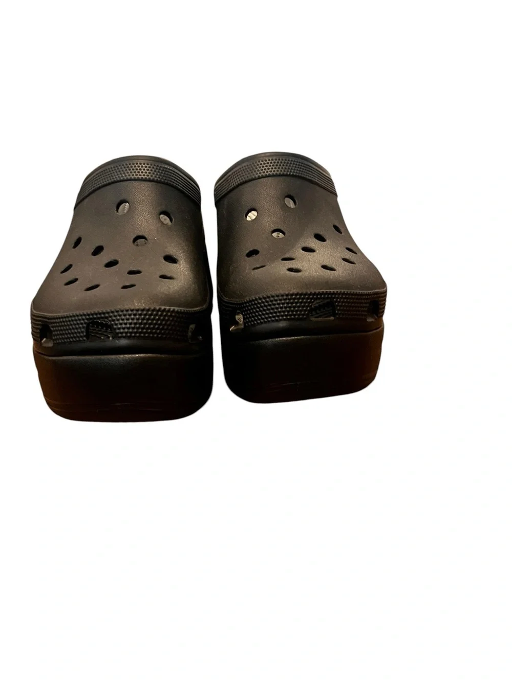 CROCS chunky platform